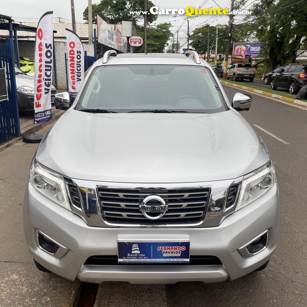 NISSAN   FRONTIER LE CD 4X4 2.3 BI-TB DIESEL AUT.   PRATA 2019 2.3 DIESEL - Loja