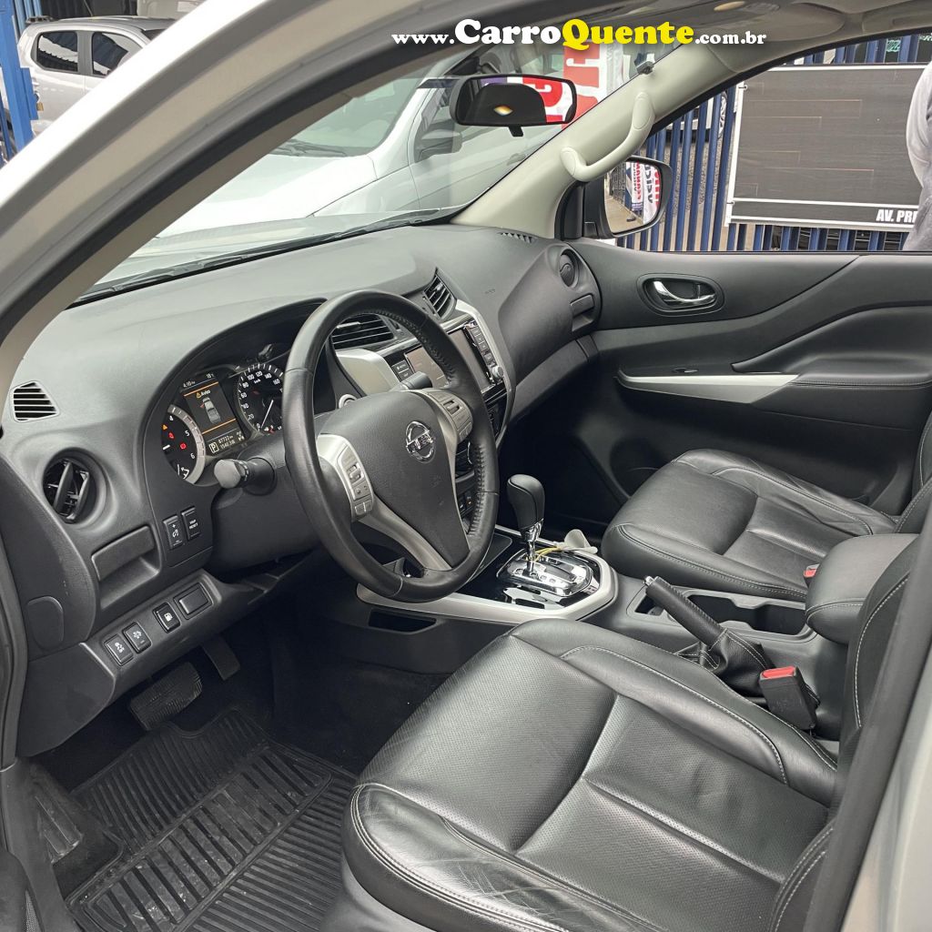 NISSAN   FRONTIER LE CD 4X4 2.3 BI-TB DIESEL AUT.   PRATA 2019 2.3 DIESEL - Loja