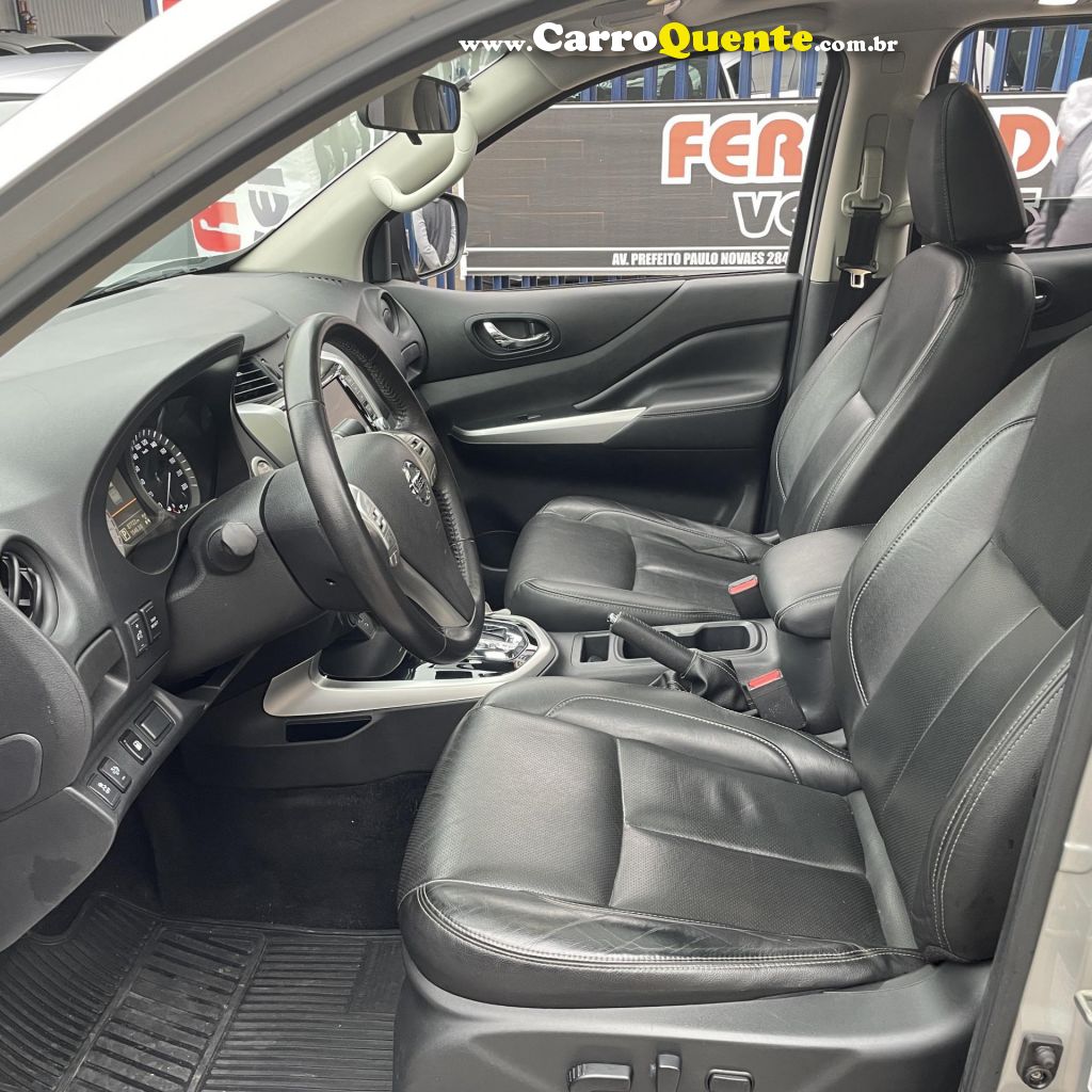 NISSAN   FRONTIER LE CD 4X4 2.3 BI-TB DIESEL AUT.   PRATA 2019 2.3 DIESEL - Loja