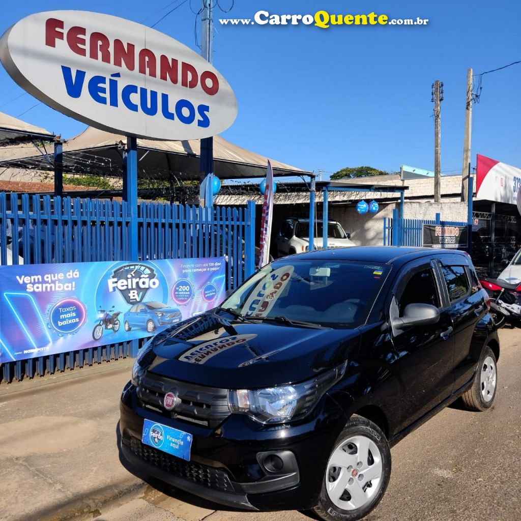 FIAT   MOBI LIKE 1.0 FIRE FLEX 5P.   PRETO 2020 1.0 FLEX - Loja