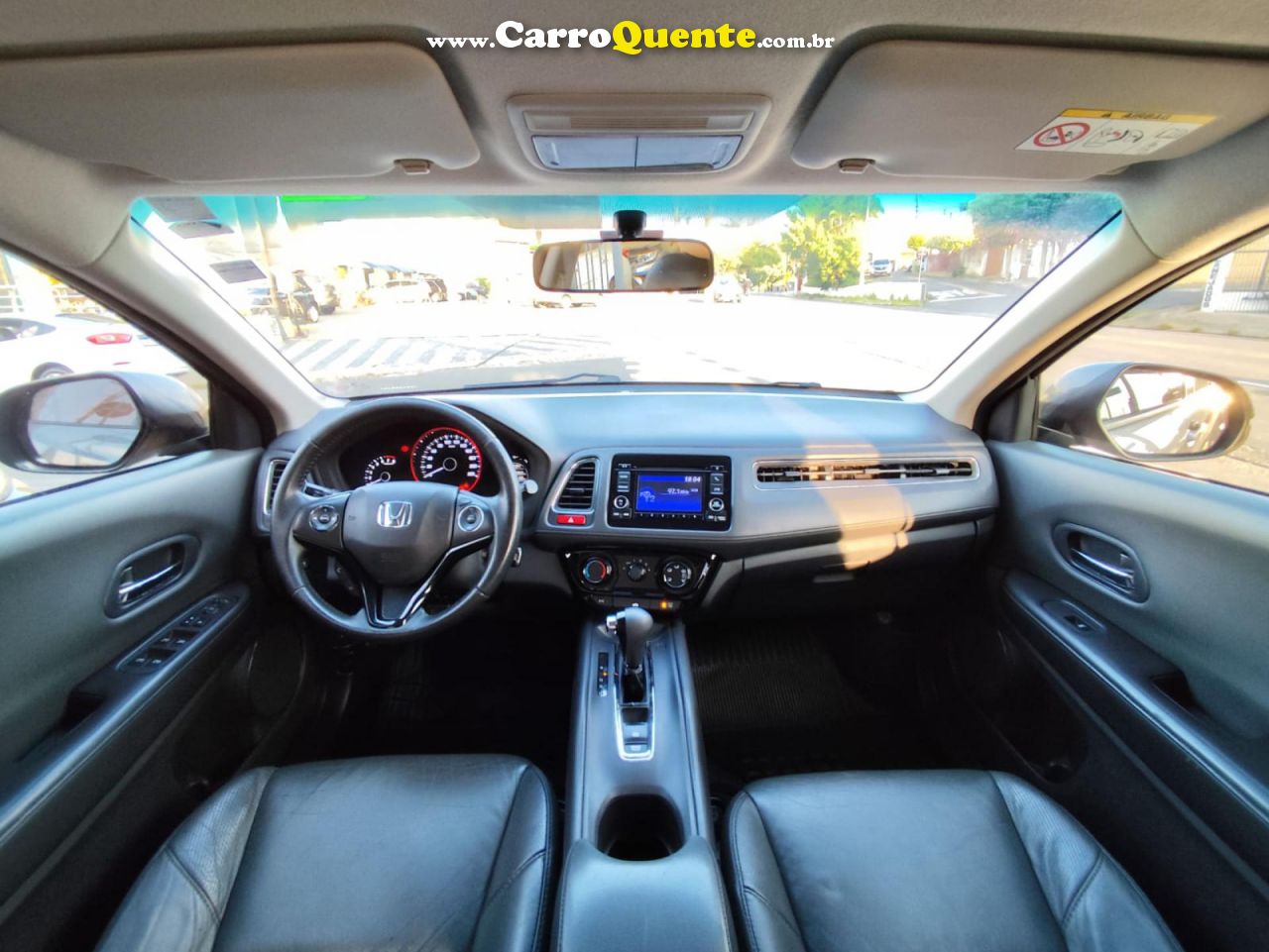 HONDA   HR-V EX 1.8 FLEXONE 16V 5P AUT.   CINZA 2016 1.8 GASOLINA - Loja