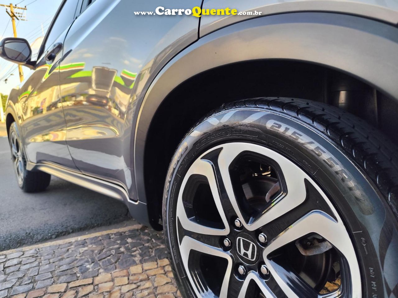 HONDA   HR-V EX 1.8 FLEXONE 16V 5P AUT.   CINZA 2016 1.8 GASOLINA - Loja