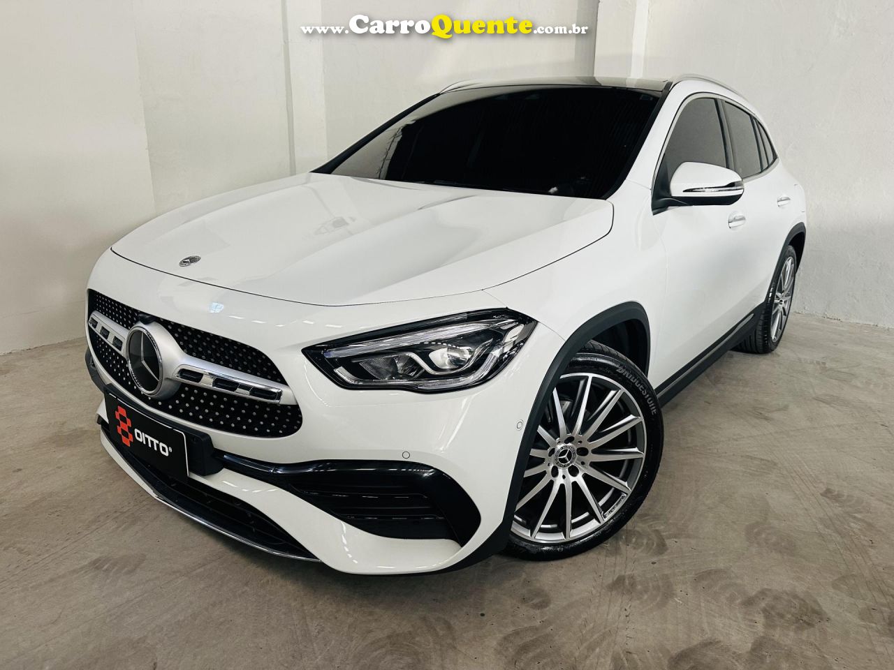 MERCEDES-BENZ   GLA 200 AMG LINE 1.3 16V TB AUT.   BRANCO 2023 1.3 GASOLINA - Loja