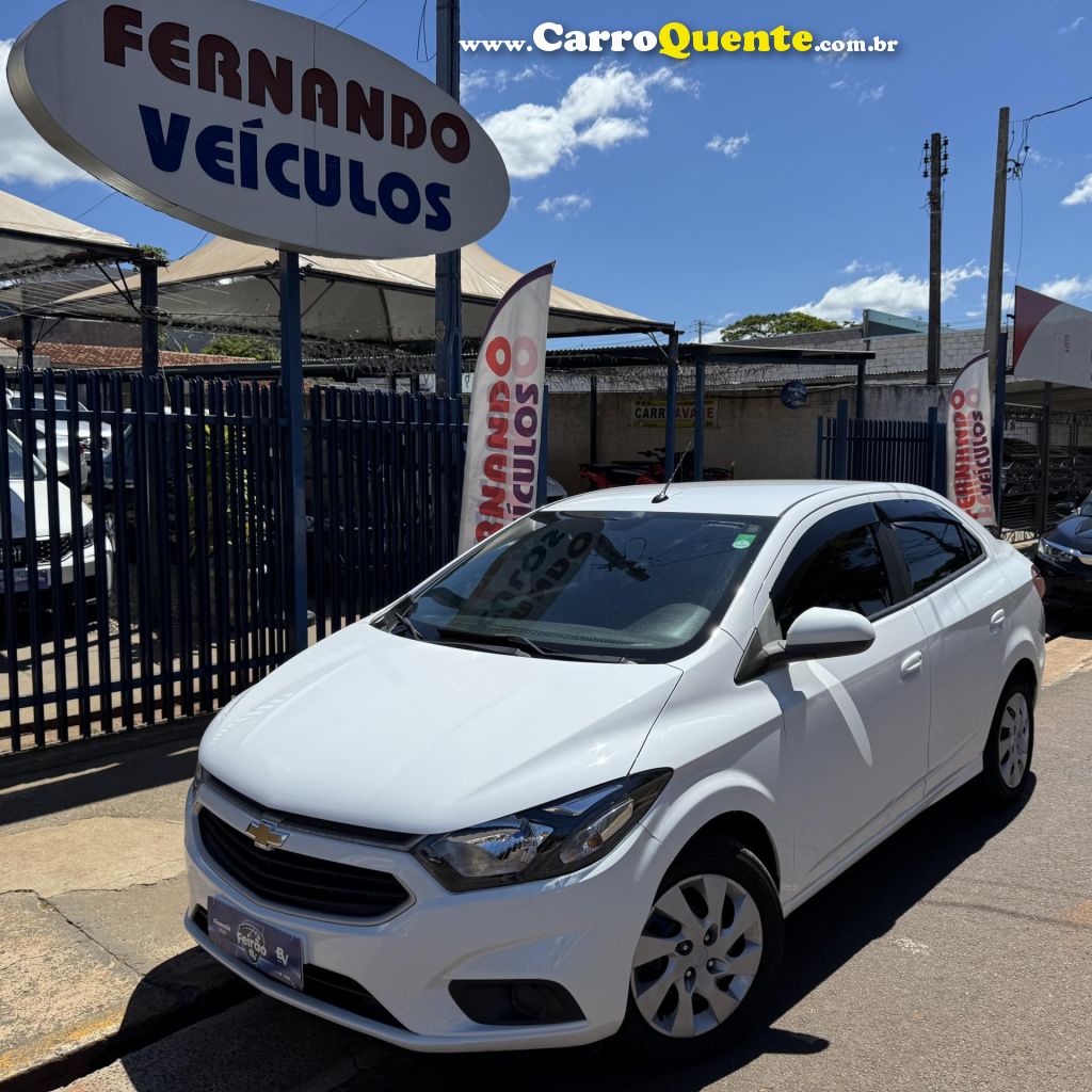 CHEVROLET   PRISMA SED. LT 1.4 8V FLEXPOWER 4P   BRANCO 2018 1.4 FLEX - Loja
