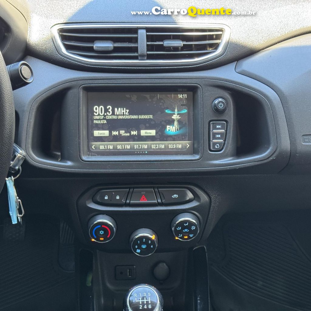 CHEVROLET   PRISMA SED. LT 1.4 8V FLEXPOWER 4P   BRANCO 2018 1.4 FLEX - Loja