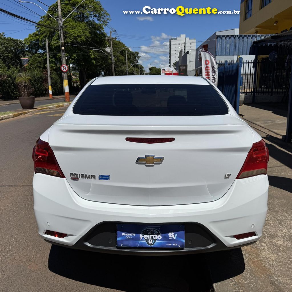 CHEVROLET   PRISMA SED. LT 1.4 8V FLEXPOWER 4P   BRANCO 2018 1.4 FLEX - Loja