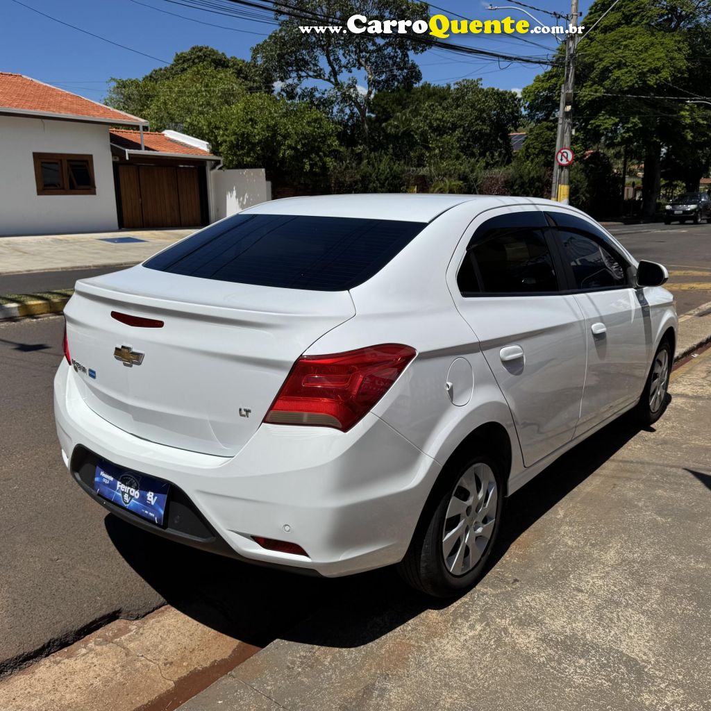 CHEVROLET   PRISMA SED. LT 1.4 8V FLEXPOWER 4P   BRANCO 2018 1.4 FLEX - Loja