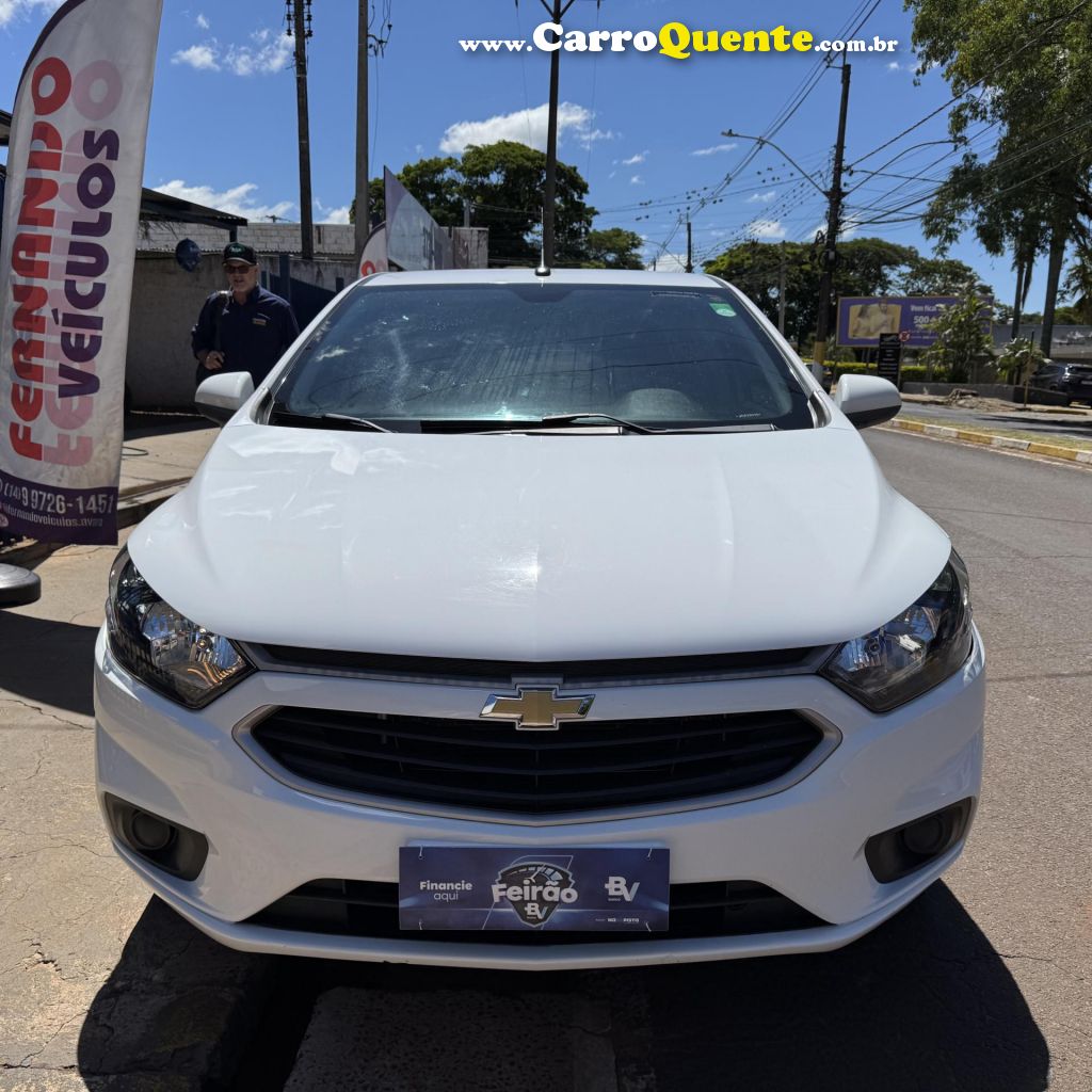 CHEVROLET   PRISMA SED. LT 1.4 8V FLEXPOWER 4P   BRANCO 2018 1.4 FLEX - Loja