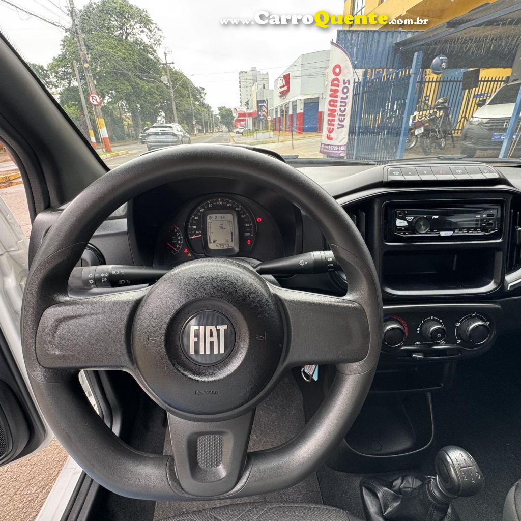 FIAT   FIORINO ENDURANCE EVO 1.4 FLEX 8V 2P   BRANCO 2023 1.4 FLEX - Loja