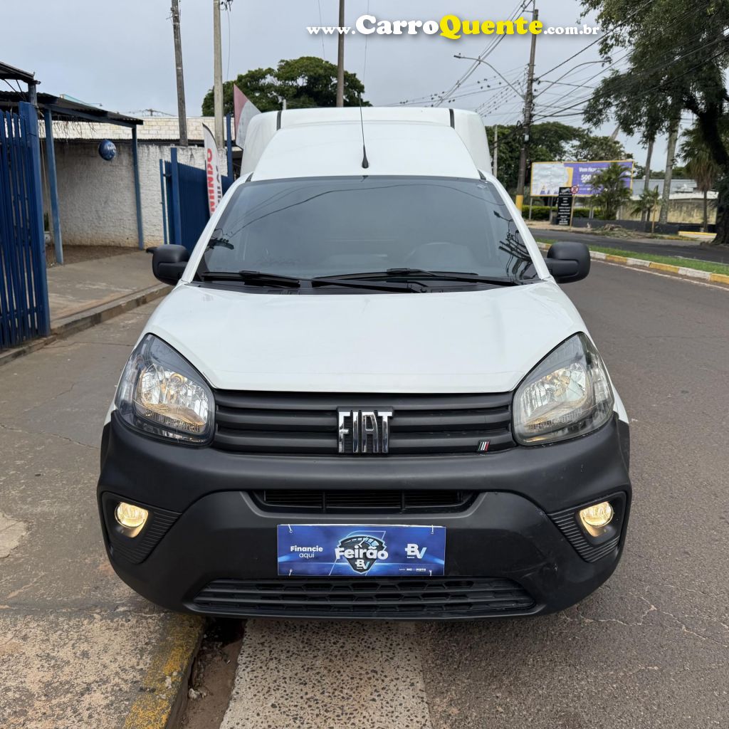 FIAT   FIORINO ENDURANCE EVO 1.4 FLEX 8V 2P   BRANCO 2023 1.4 FLEX - Loja