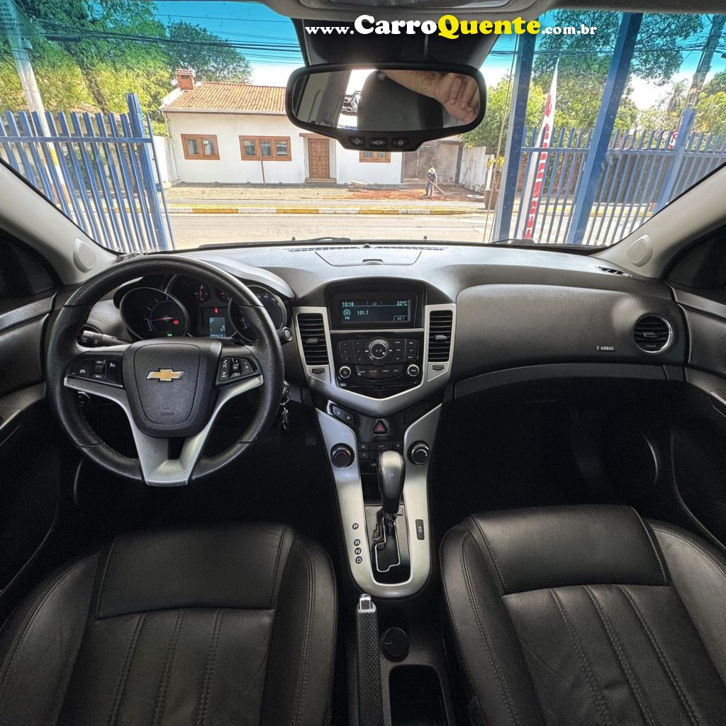 CHEVROLET   CRUZE LT 1.8 16V FLEXPOWER 4P AUT.   PRATA 2016 1.8 FLEX - Loja