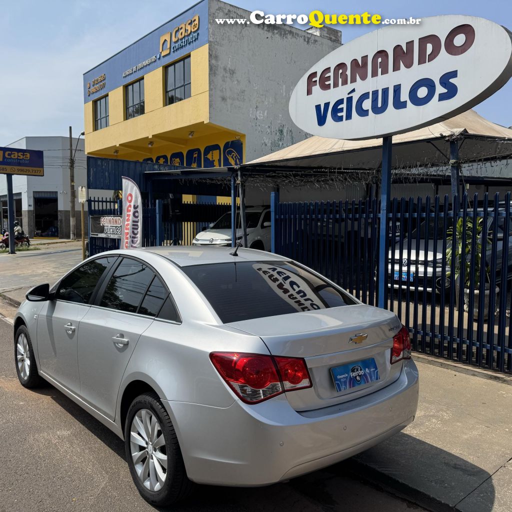 CHEVROLET   CRUZE LT 1.8 16V FLEXPOWER 4P AUT.   PRATA 2016 1.8 FLEX - Loja