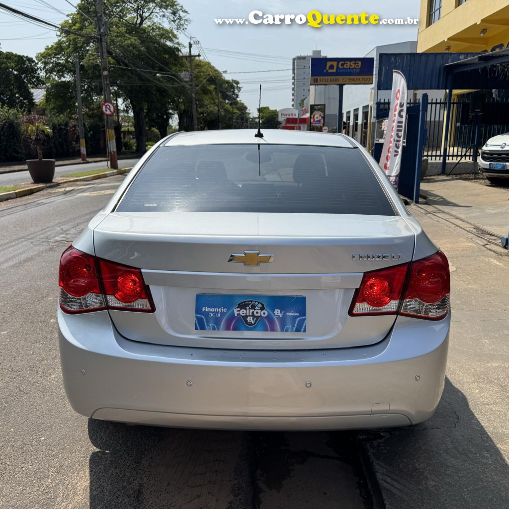 CHEVROLET   CRUZE LT 1.8 16V FLEXPOWER 4P AUT.   PRATA 2016 1.8 FLEX - Loja