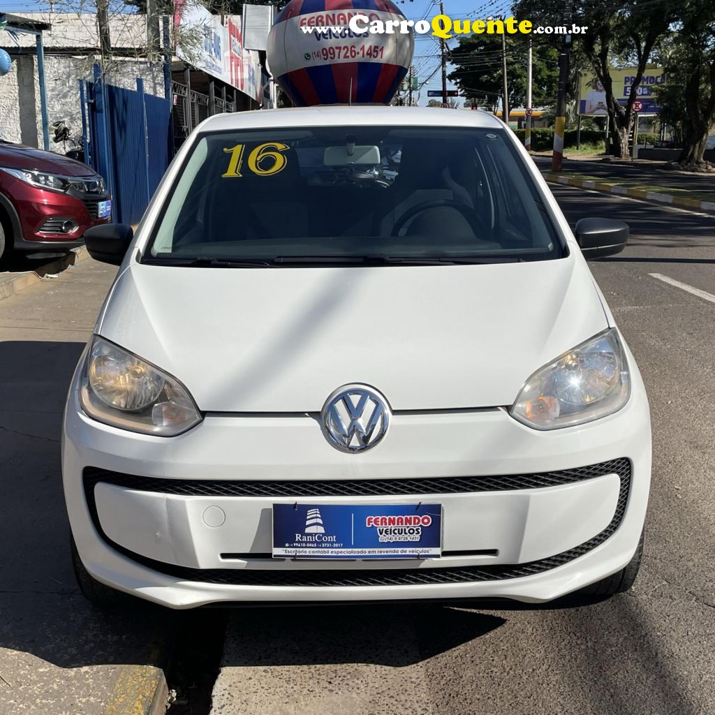 VOLKSWAGEN   UP! TAKE 1.0 T. FLEX 12V 3P   BRANCO 2016 1.0 FLEX - Loja