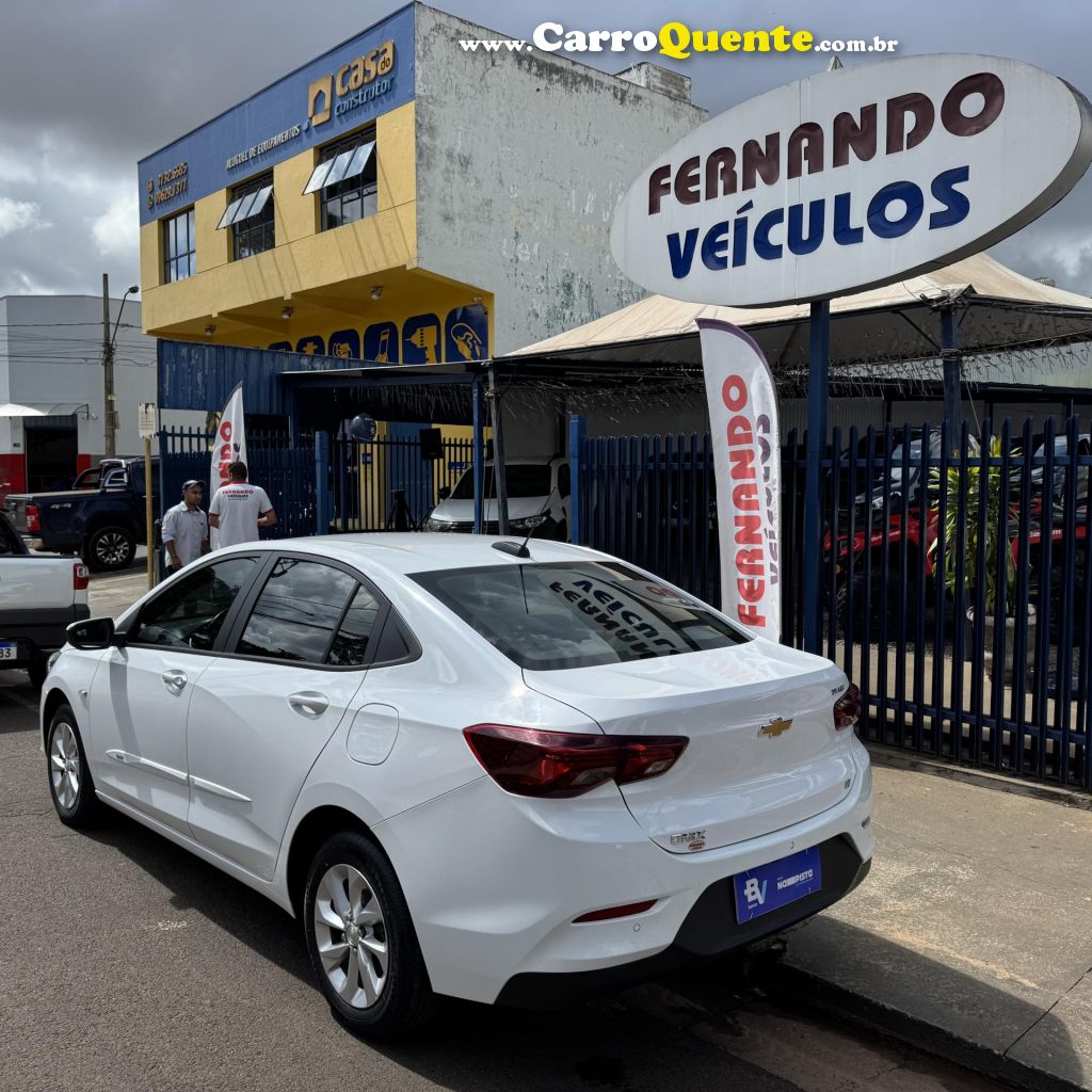 CHEVROLET   ONIX SEDAN PLUS LT 1.0 12V TB FLEX AUT.   BRANCO 2020 1.0 FLEX - Loja