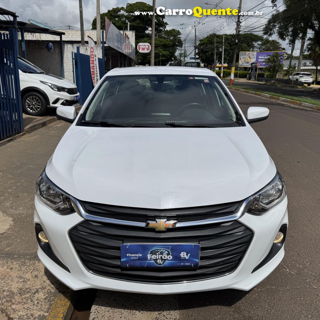 CHEVROLET   ONIX SEDAN PLUS LT 1.0 12V TB FLEX AUT.   BRANCO 2020 1.0 FLEX - Loja