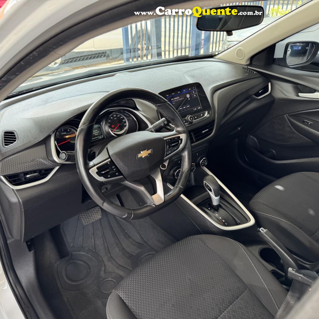 CHEVROLET   ONIX SEDAN PLUS LT 1.0 12V TB FLEX AUT.   BRANCO 2020 1.0 FLEX - Loja