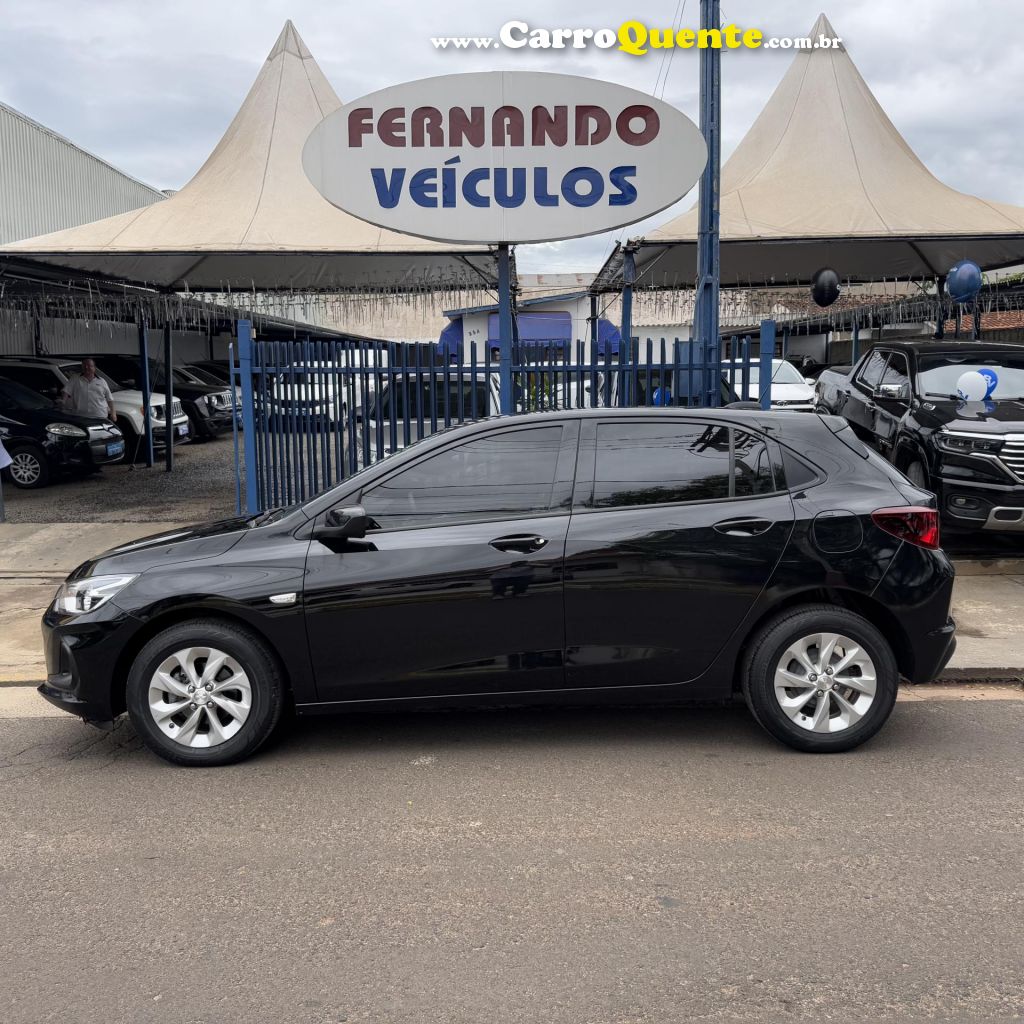 CHEVROLET   ONIX HATCH LT 1.0 12V TB FLEX 5P AUT.   PRETO 2020 1.0 FLEX - Loja