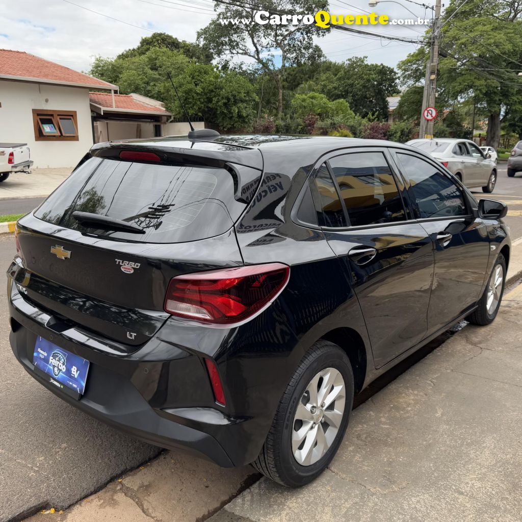 CHEVROLET   ONIX HATCH LT 1.0 12V TB FLEX 5P AUT.   PRETO 2020 1.0 FLEX - Loja