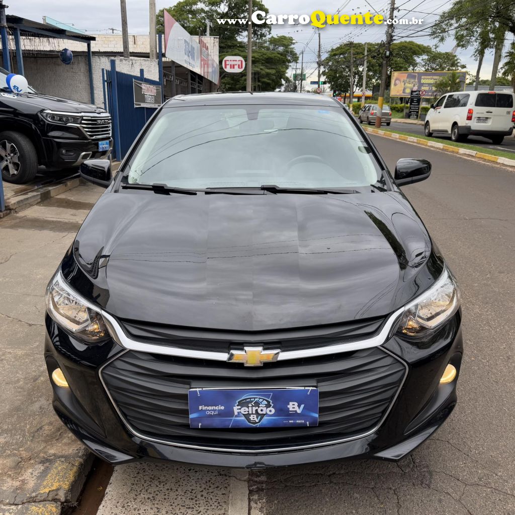 CHEVROLET   ONIX HATCH LT 1.0 12V TB FLEX 5P AUT.   PRETO 2020 1.0 FLEX - Loja