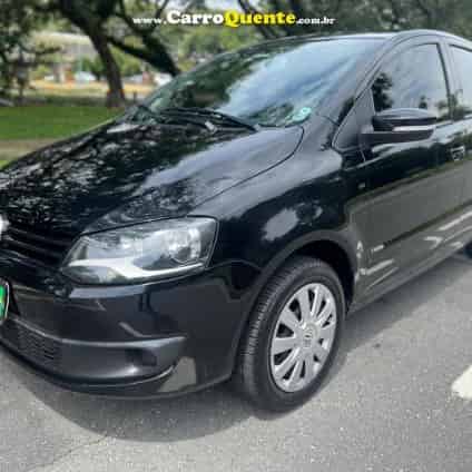 VOLKSWAGEN   FOX 1.6 MI I MOTION TOTAL FLEX 8V 5P   PRETO 2011 1.6 FLEX