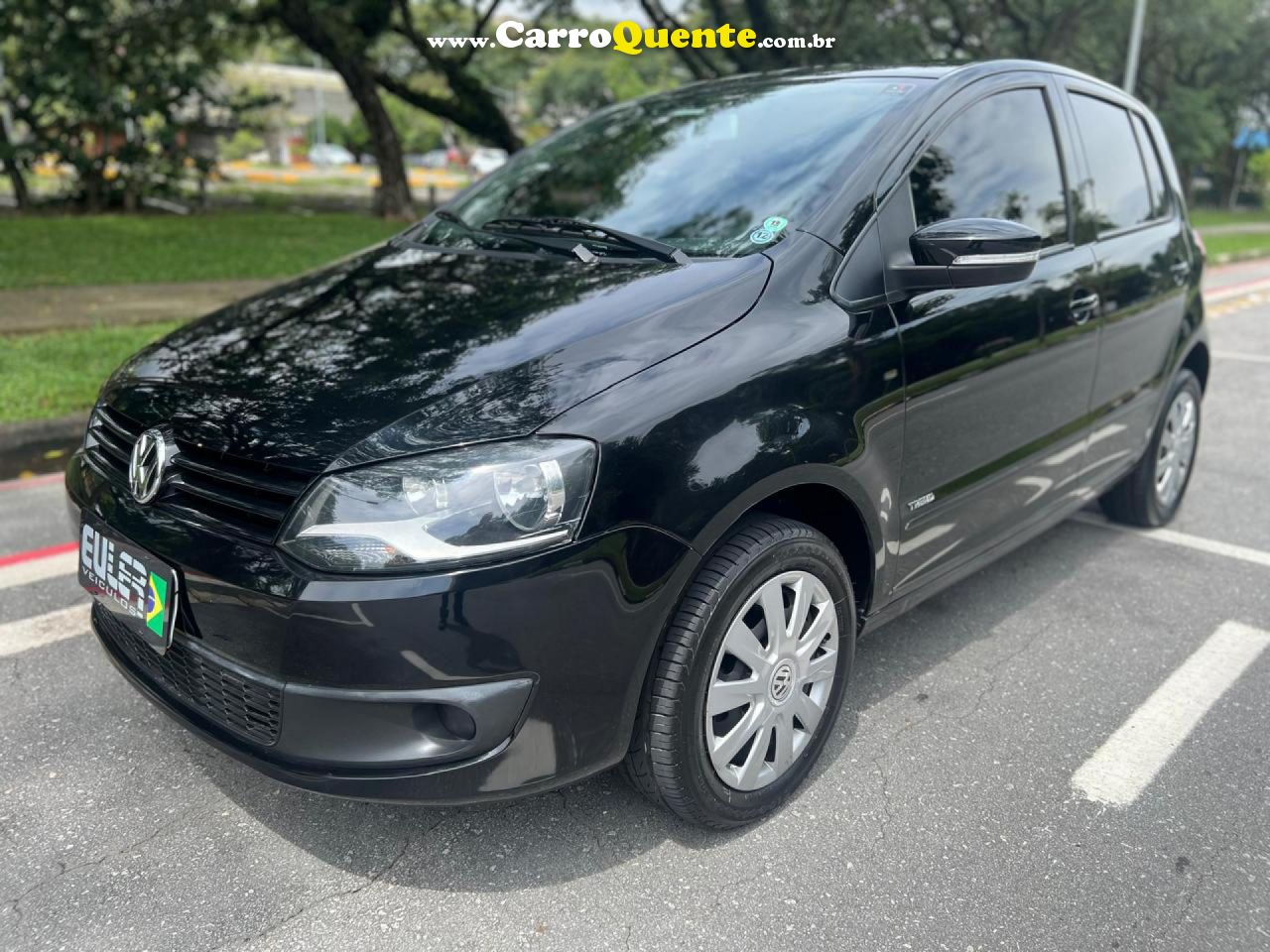 VOLKSWAGEN   FOX 1.6 MI I MOTION TOTAL FLEX 8V 5P   PRETO 2011 1.6 FLEX - Loja