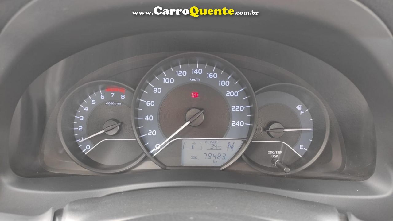 TOYOTA   COROLLA GLI 1.8 FLEX 16V  AUT.   PRATA 2018 1.8 FLEX - Loja