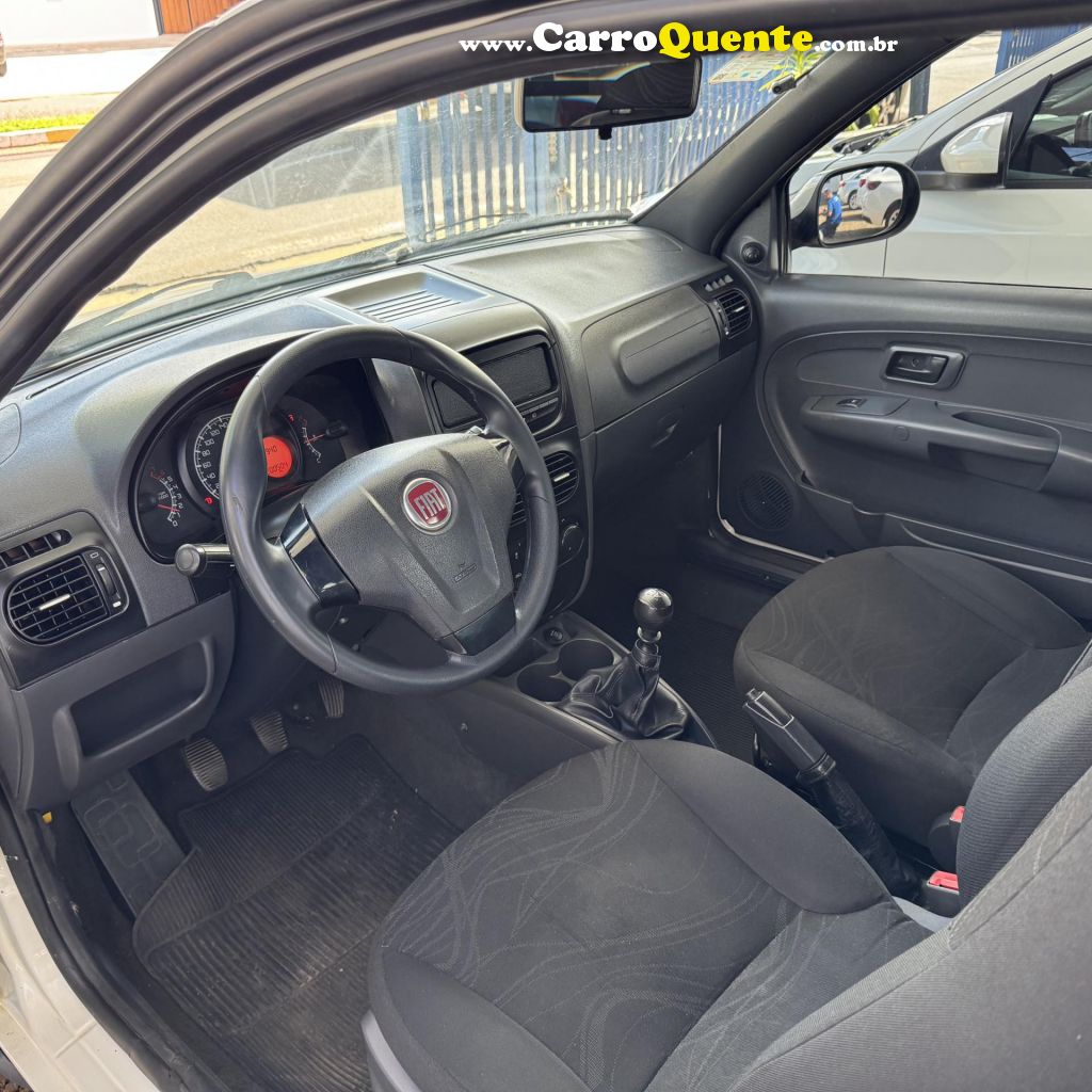 FIAT   STRADA WORKING HARD 1.4 FIRE FLEX 8V CE   BRANCO 2018 1.4 FLEX - Loja