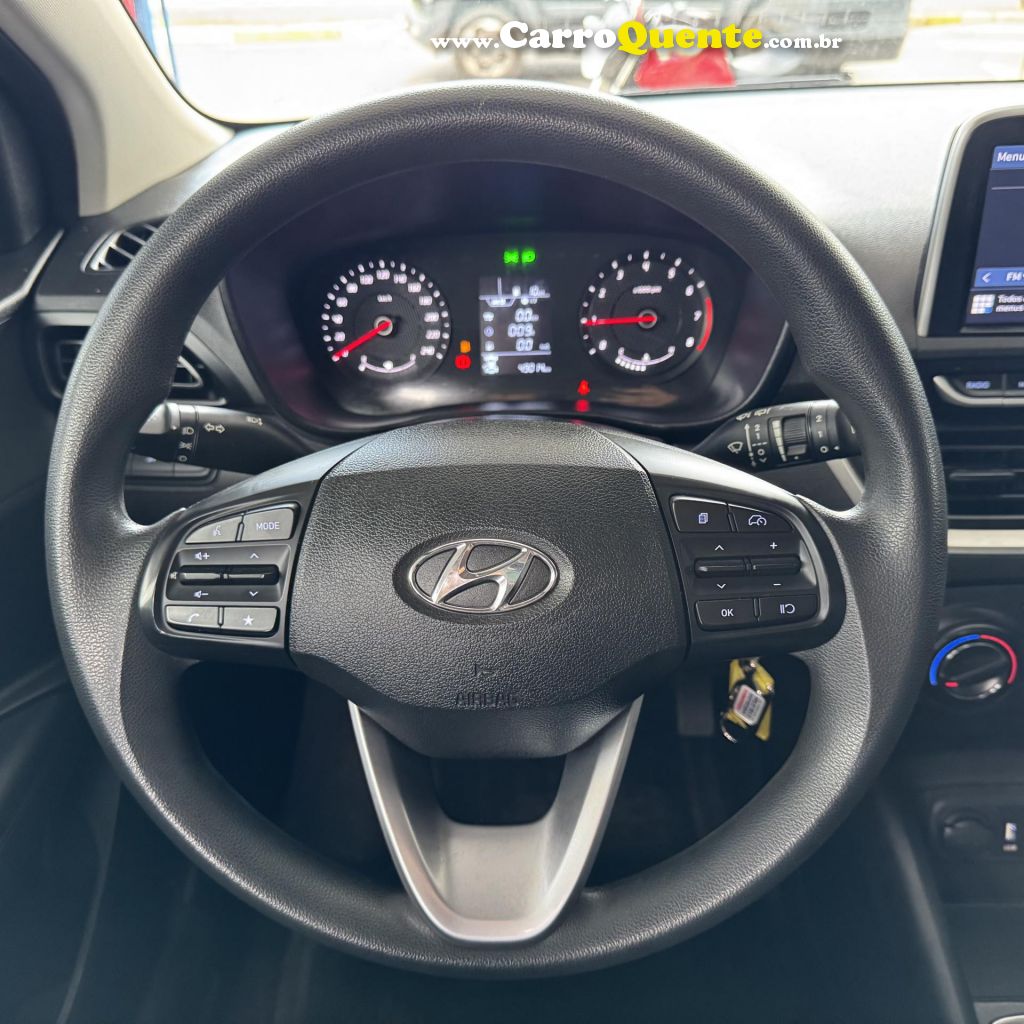 HYUNDAI   HB20 COMFORT 1.0 FLEX 12V MEC.   BRANCO 2024 1.0 FLEX - Loja