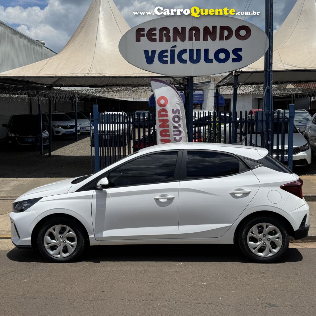 HYUNDAI   HB20 COMFORT 1.0 FLEX 12V MEC.   BRANCO 2024 1.0 FLEX - Loja
