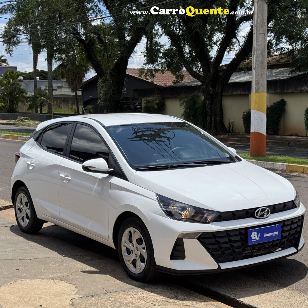 HYUNDAI   HB20 COMFORT 1.0 FLEX 12V MEC.   BRANCO 2024 1.0 FLEX - Loja