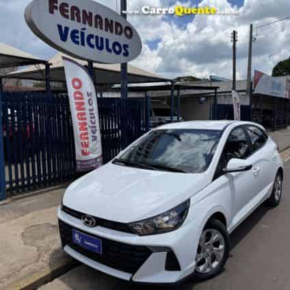 HYUNDAI   HB20 COMFORT 1.0 FLEX 12V MEC.   BRANCO 2024 1.0 FLEX