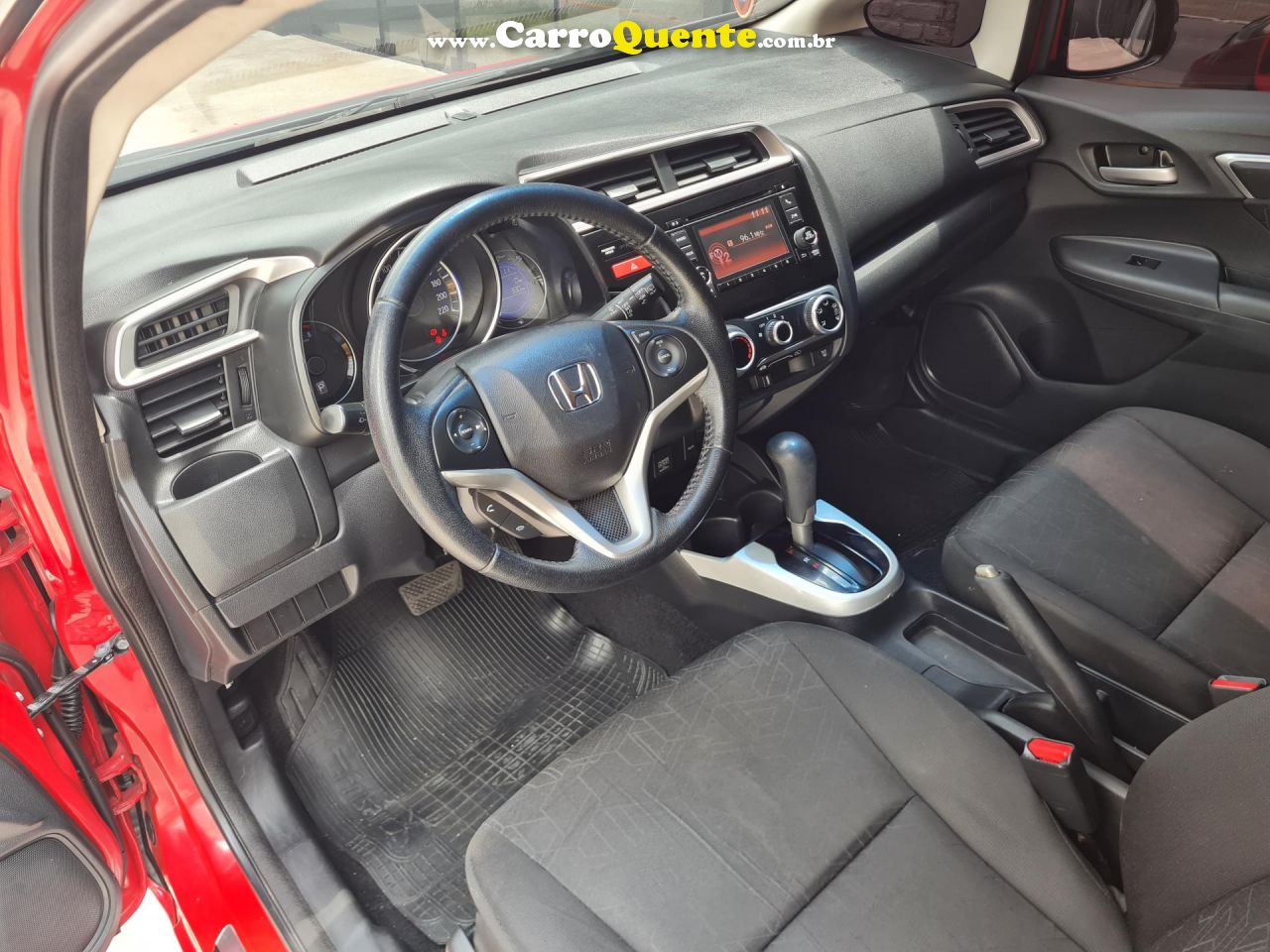 HONDA   FIT EXSEX 1.5 FLEXFLEXONE 16V 5P AUT.   VERMELHO 2016 1.5 GASOLINA - Loja
