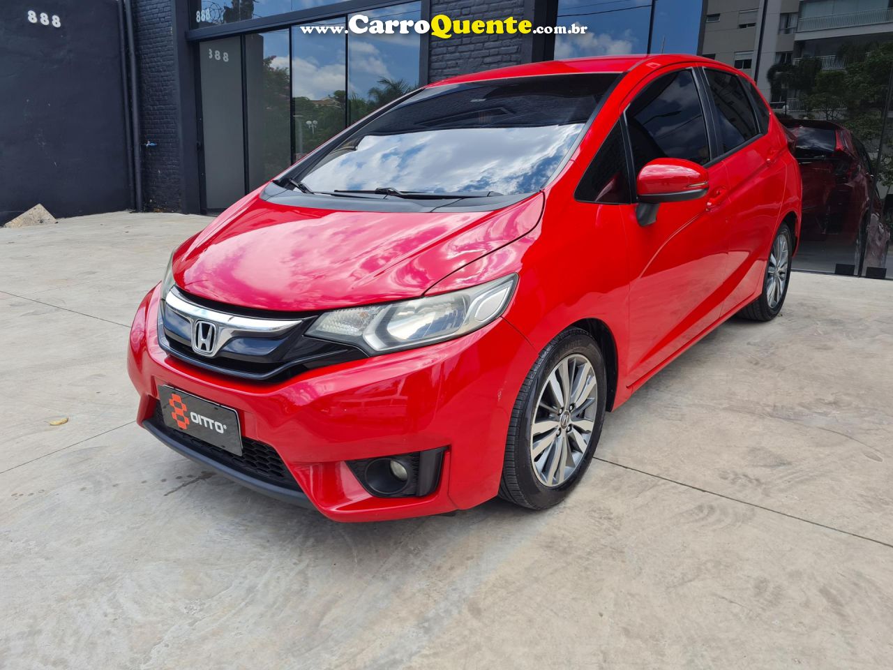 HONDA   FIT EXSEX 1.5 FLEXFLEXONE 16V 5P AUT.   VERMELHO 2016 1.5 GASOLINA - Loja