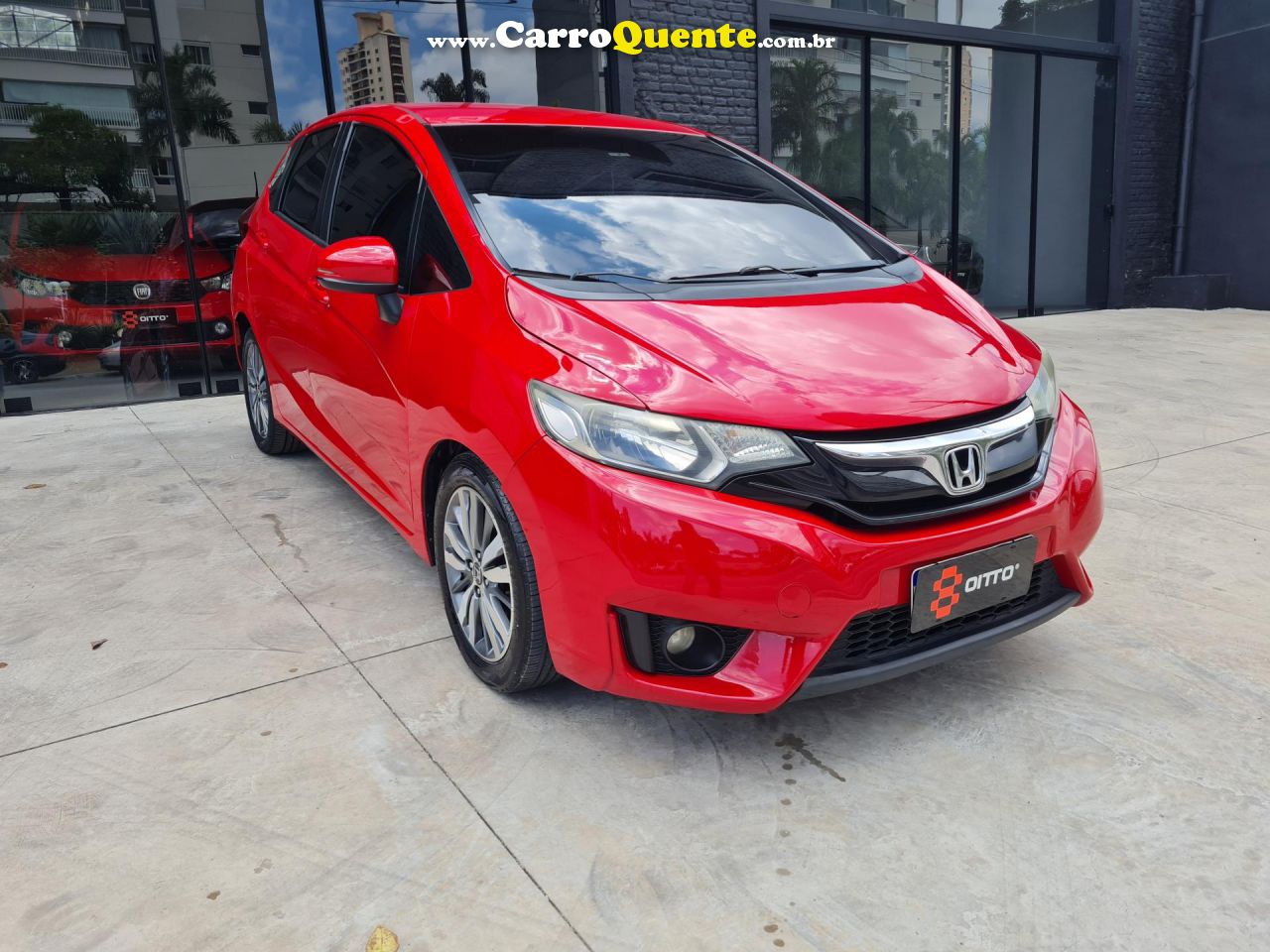 HONDA   FIT EXSEX 1.5 FLEXFLEXONE 16V 5P AUT.   VERMELHO 2016 1.5 GASOLINA - Loja