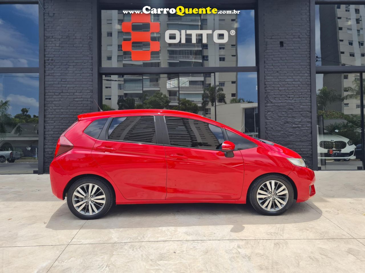 HONDA   FIT EXSEX 1.5 FLEXFLEXONE 16V 5P AUT.   VERMELHO 2016 1.5 GASOLINA - Loja