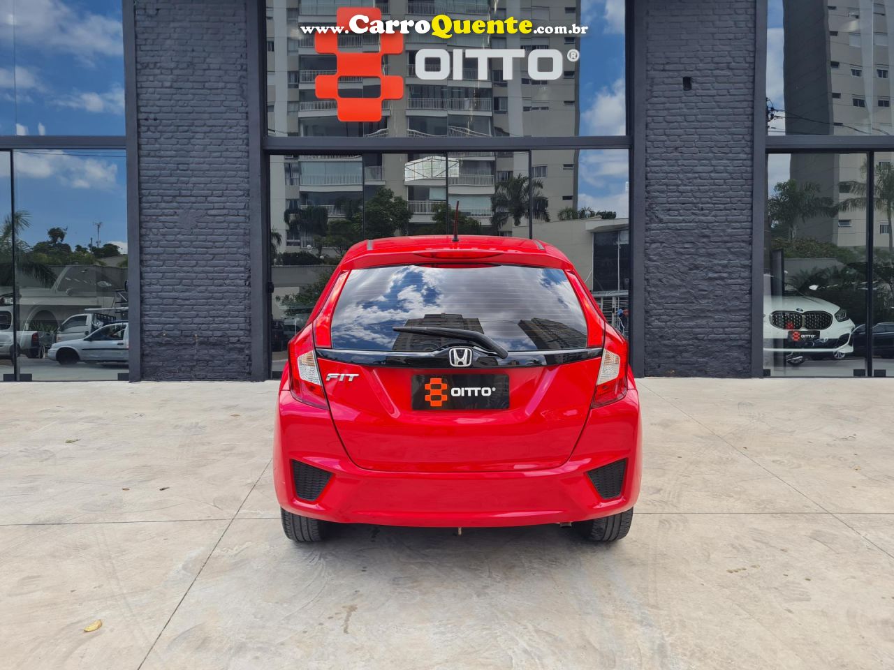 HONDA   FIT EXSEX 1.5 FLEXFLEXONE 16V 5P AUT.   VERMELHO 2016 1.5 GASOLINA - Loja