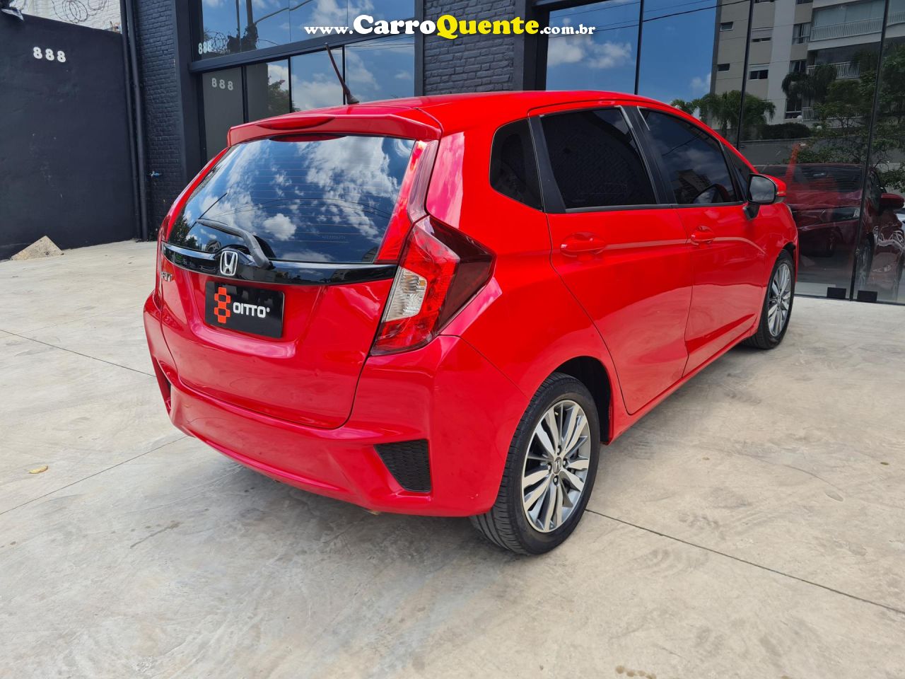 HONDA   FIT EXSEX 1.5 FLEXFLEXONE 16V 5P AUT.   VERMELHO 2016 1.5 GASOLINA - Loja