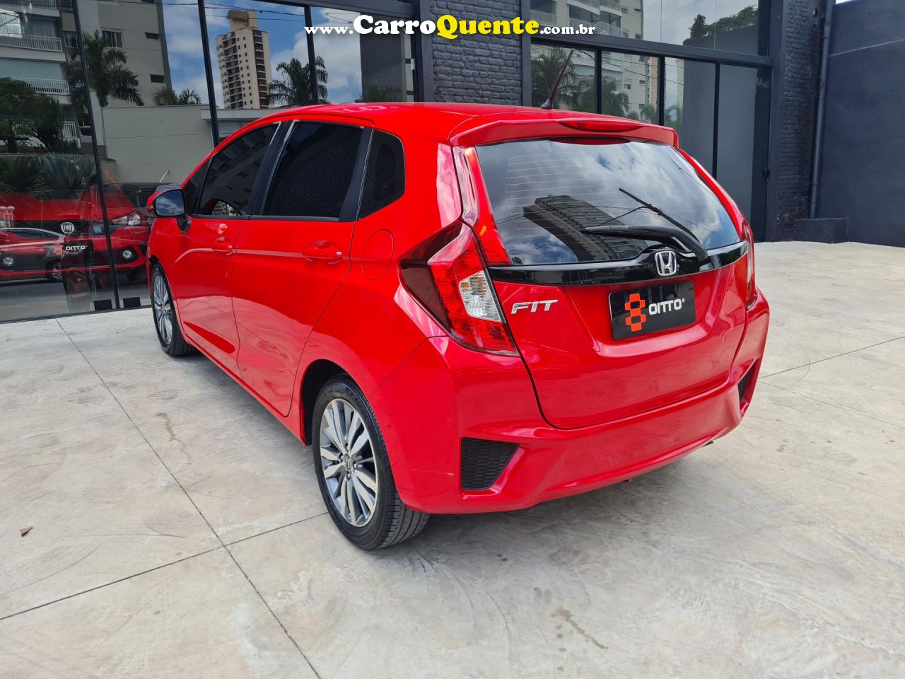 HONDA   FIT EXSEX 1.5 FLEXFLEXONE 16V 5P AUT.   VERMELHO 2016 1.5 GASOLINA - Loja