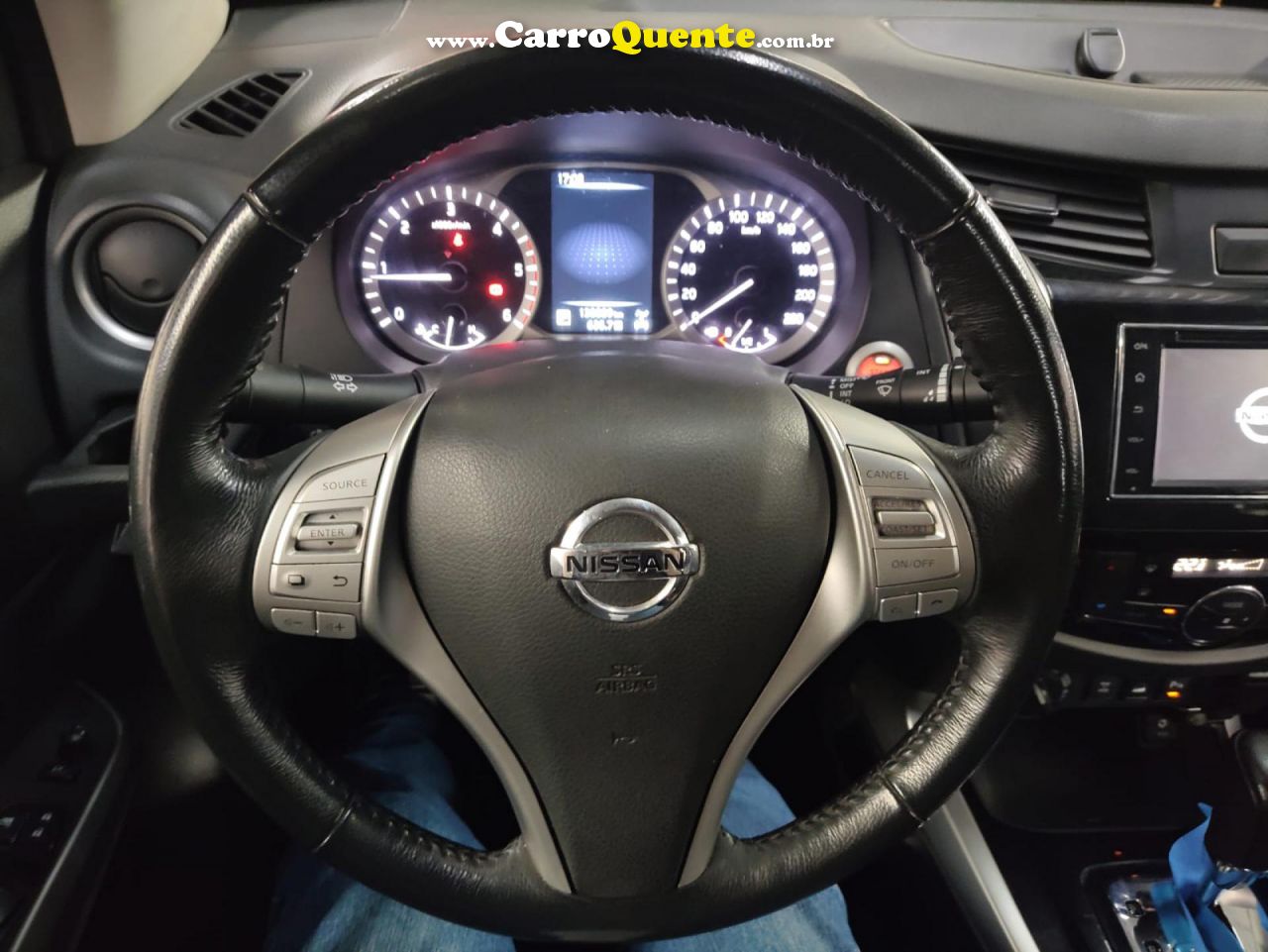 NISSAN   FRONTIER LE CD 4X4 2.3 BI-TB DIESEL AUT.   VERMELHO 2018 2.3 DIESEL - Loja