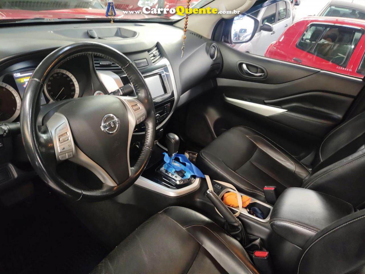 NISSAN   FRONTIER LE CD 4X4 2.3 BI-TB DIESEL AUT.   VERMELHO 2018 2.3 DIESEL - Loja