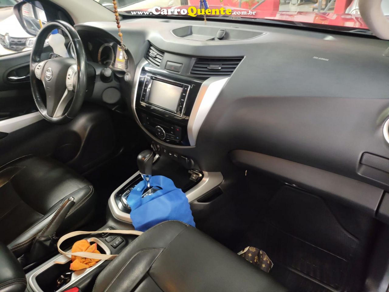 NISSAN   FRONTIER LE CD 4X4 2.3 BI-TB DIESEL AUT.   VERMELHO 2018 2.3 DIESEL - Loja