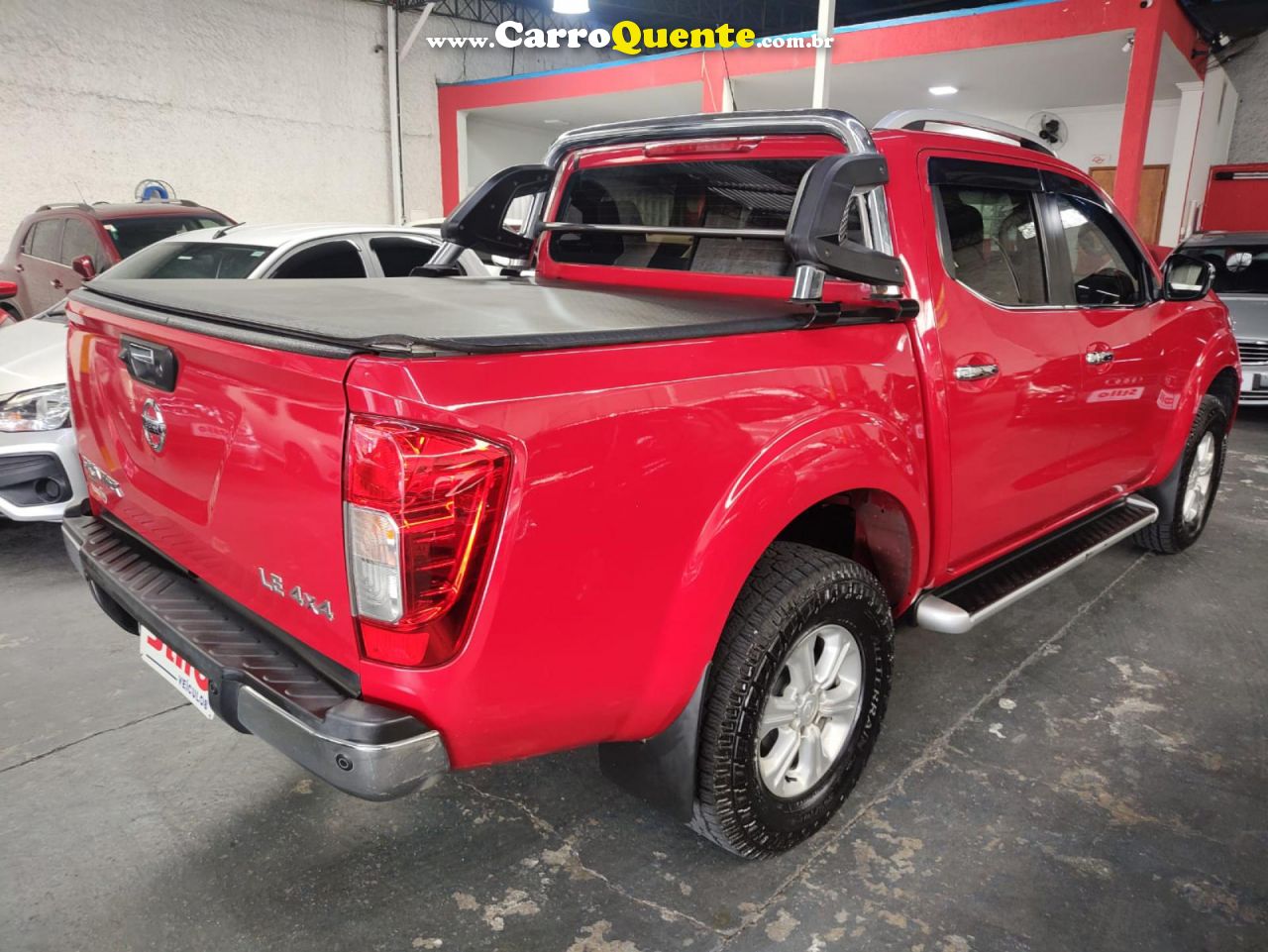 NISSAN   FRONTIER LE CD 4X4 2.3 BI-TB DIESEL AUT.   VERMELHO 2018 2.3 DIESEL - Loja