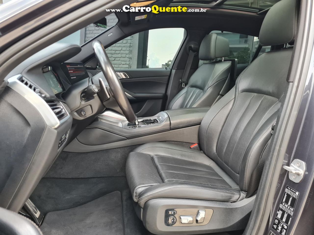 BMW   X6 XDRIVE 40I M SPORT 3.0 BI-TURBO   CINZA 2020 3.0 GASOLINA - Loja