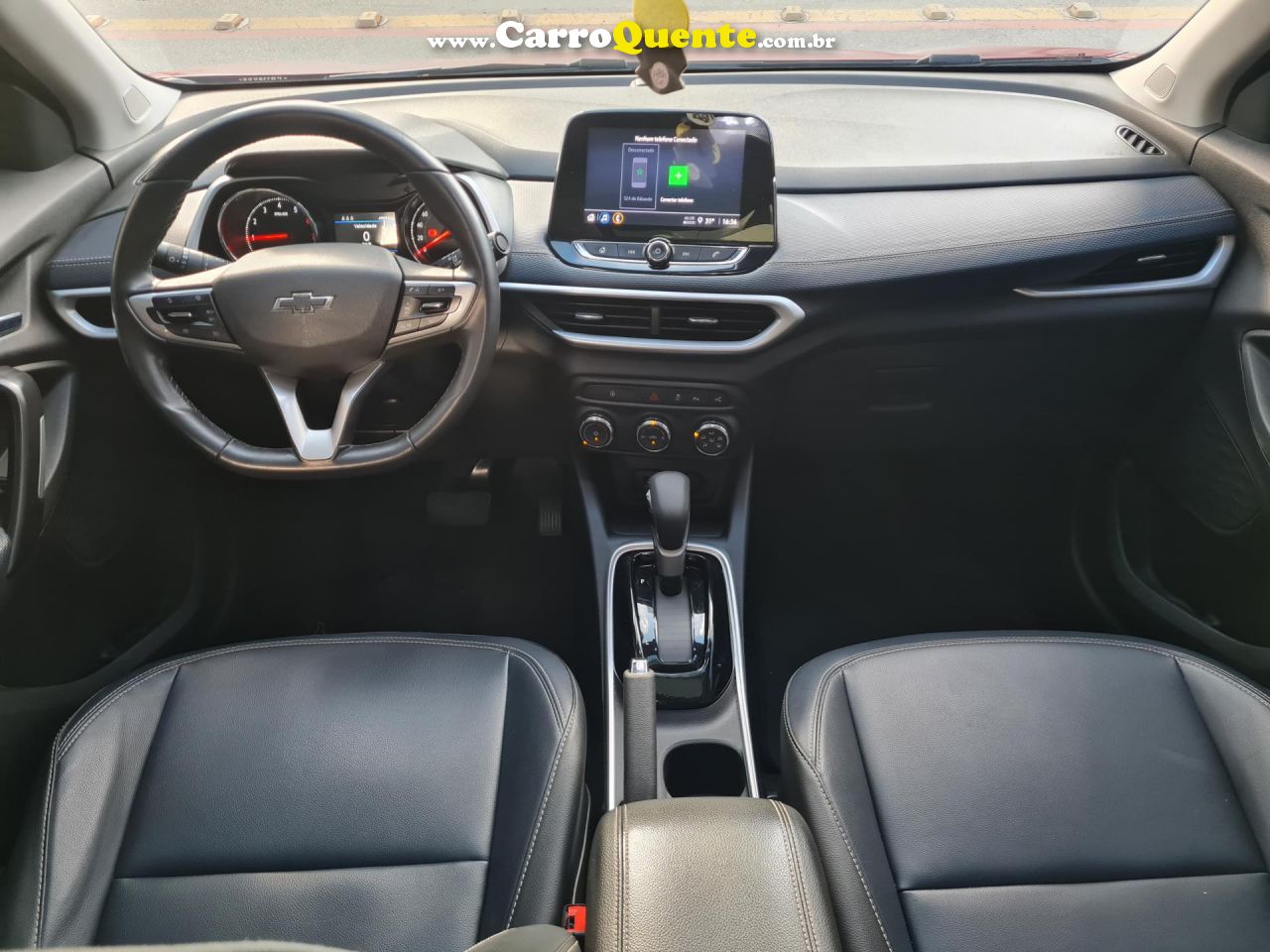 CHEVROLET   TRACKER PREMIER 1.2 TURBO 12V FLEX AUT.   VERMELHO 2023 1.2 FLEX - Loja