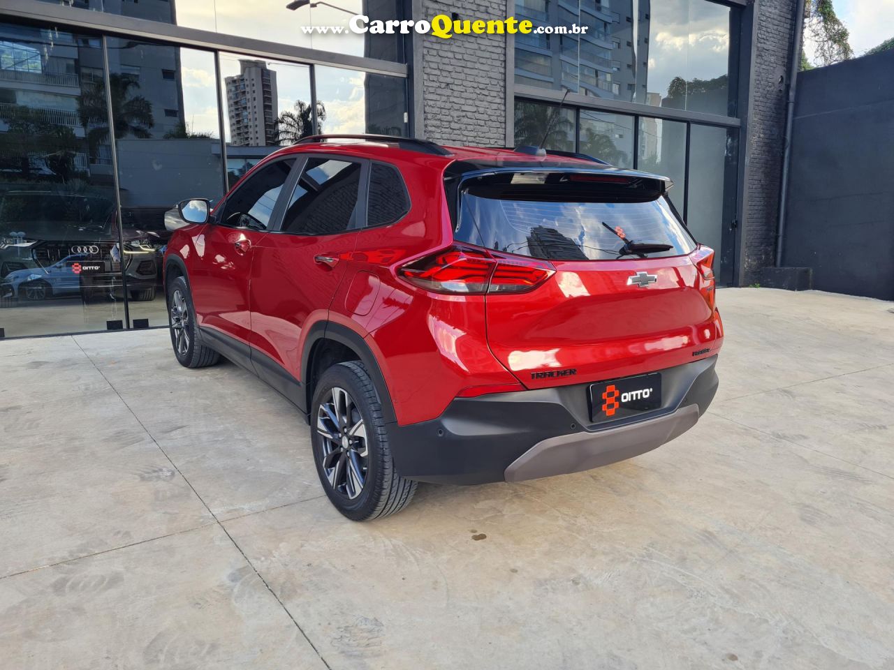 CHEVROLET   TRACKER PREMIER 1.2 TURBO 12V FLEX AUT.   VERMELHO 2023 1.2 FLEX - Loja