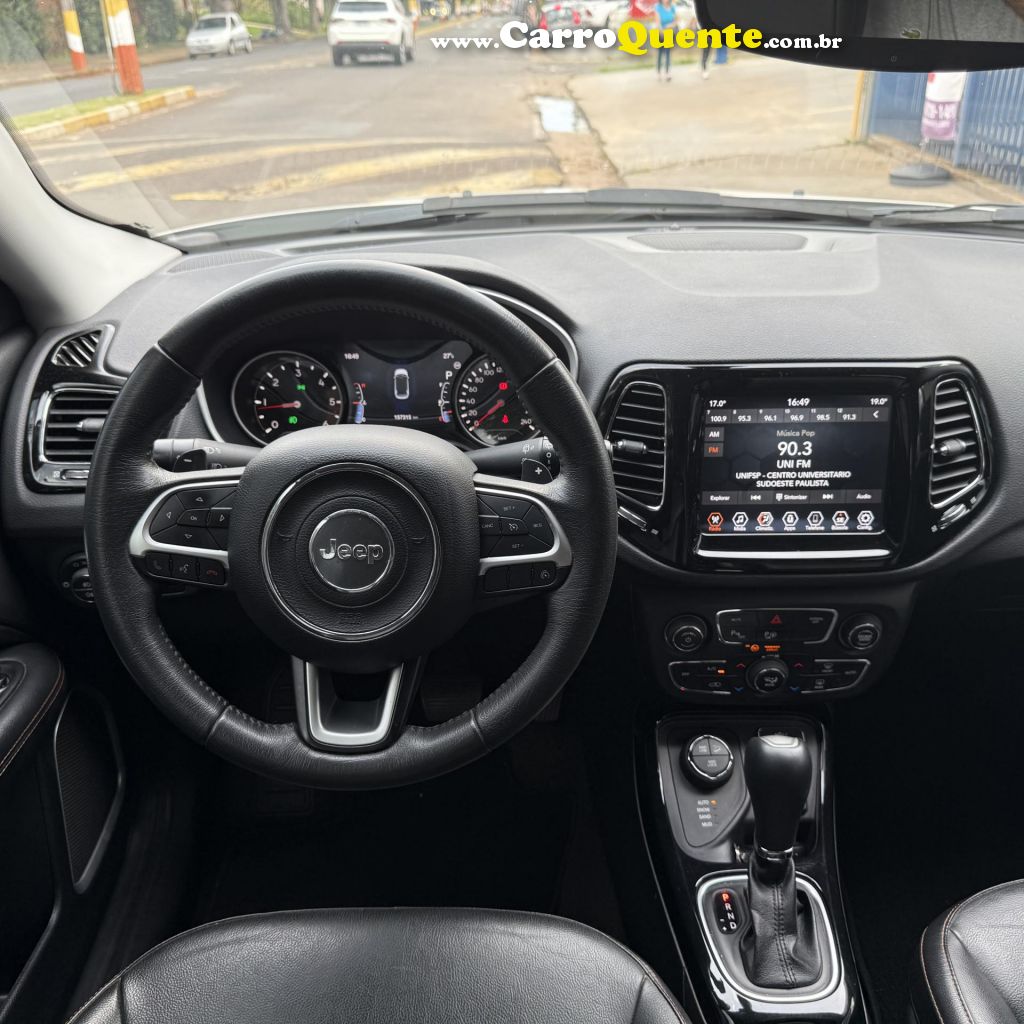 JEEP   COMPASS LIMITED 2.0 4X4 DIESEL 16V AUT.   BRANCO 2019 2.0 DIESEL - Loja