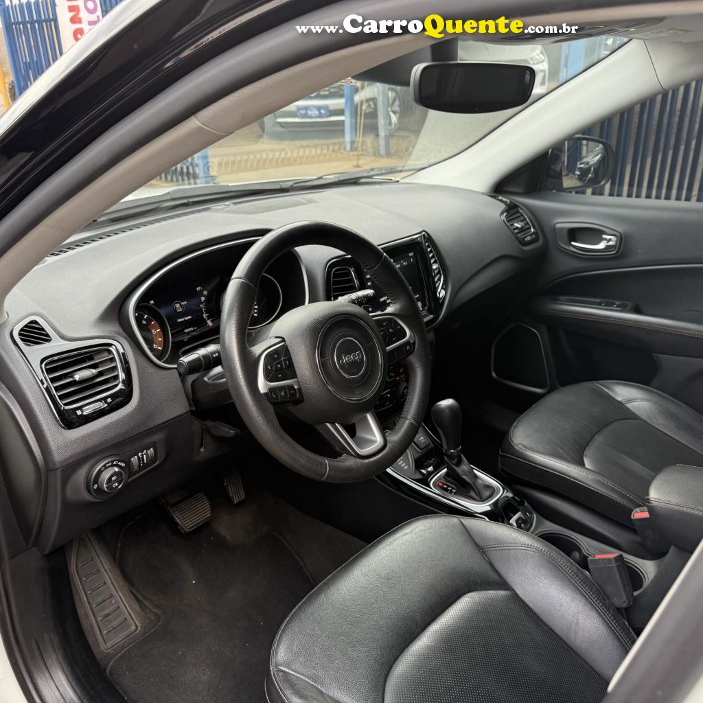 JEEP   COMPASS LIMITED 2.0 4X4 DIESEL 16V AUT.   BRANCO 2019 2.0 DIESEL - Loja
