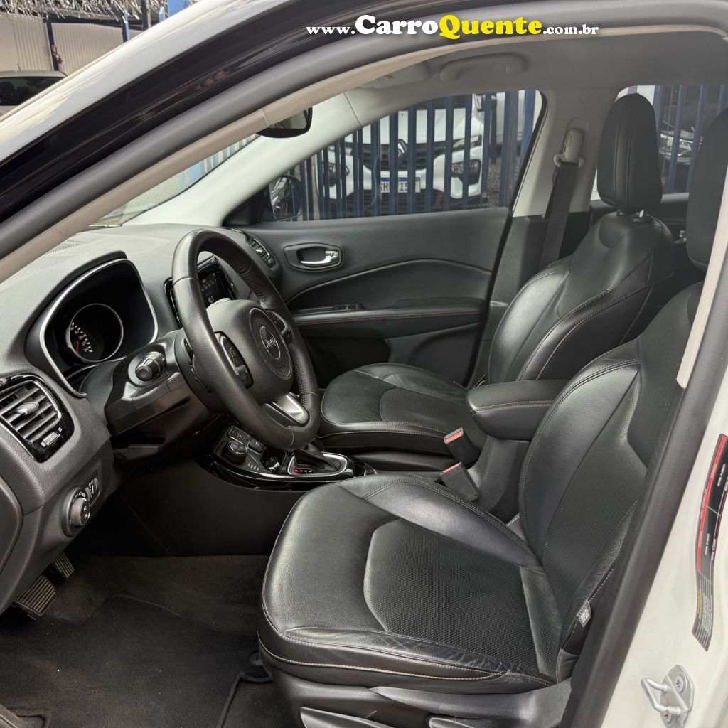 JEEP   COMPASS LIMITED 2.0 4X4 DIESEL 16V AUT.   BRANCO 2019 2.0 DIESEL - Loja
