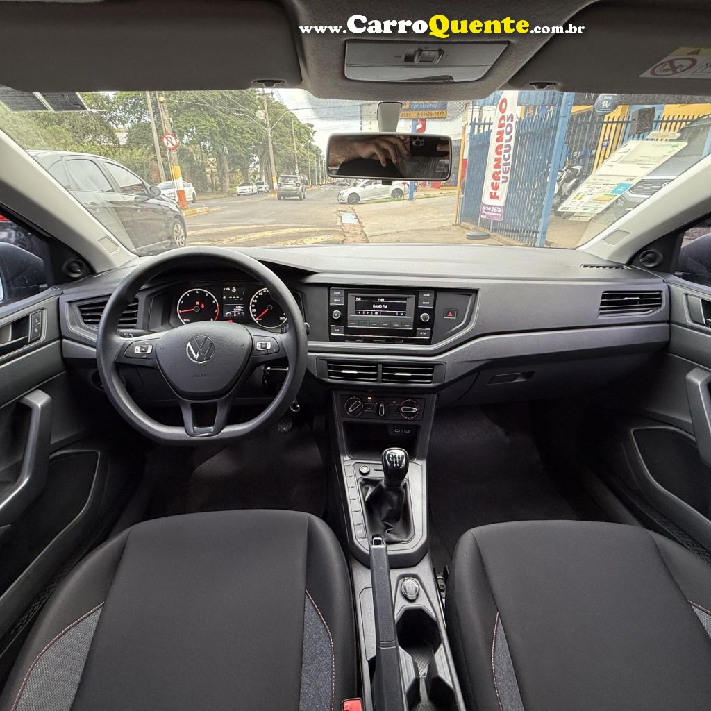 VOLKSWAGEN   POLO TRACK 1.0 FLEX 12V 5P   BRANCO 2024 1.0 FLEX - Loja